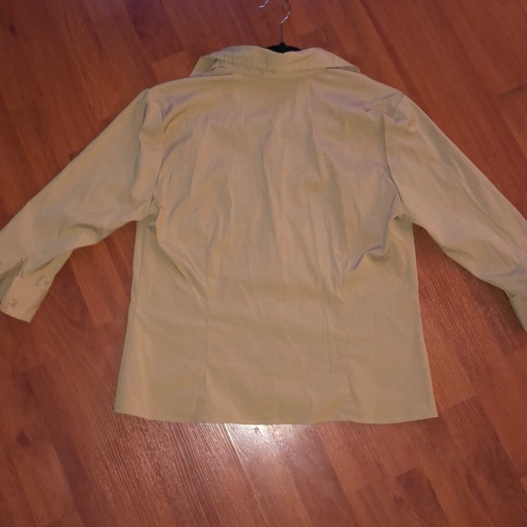 Beige/ brown blouse - Picture 3 of 3